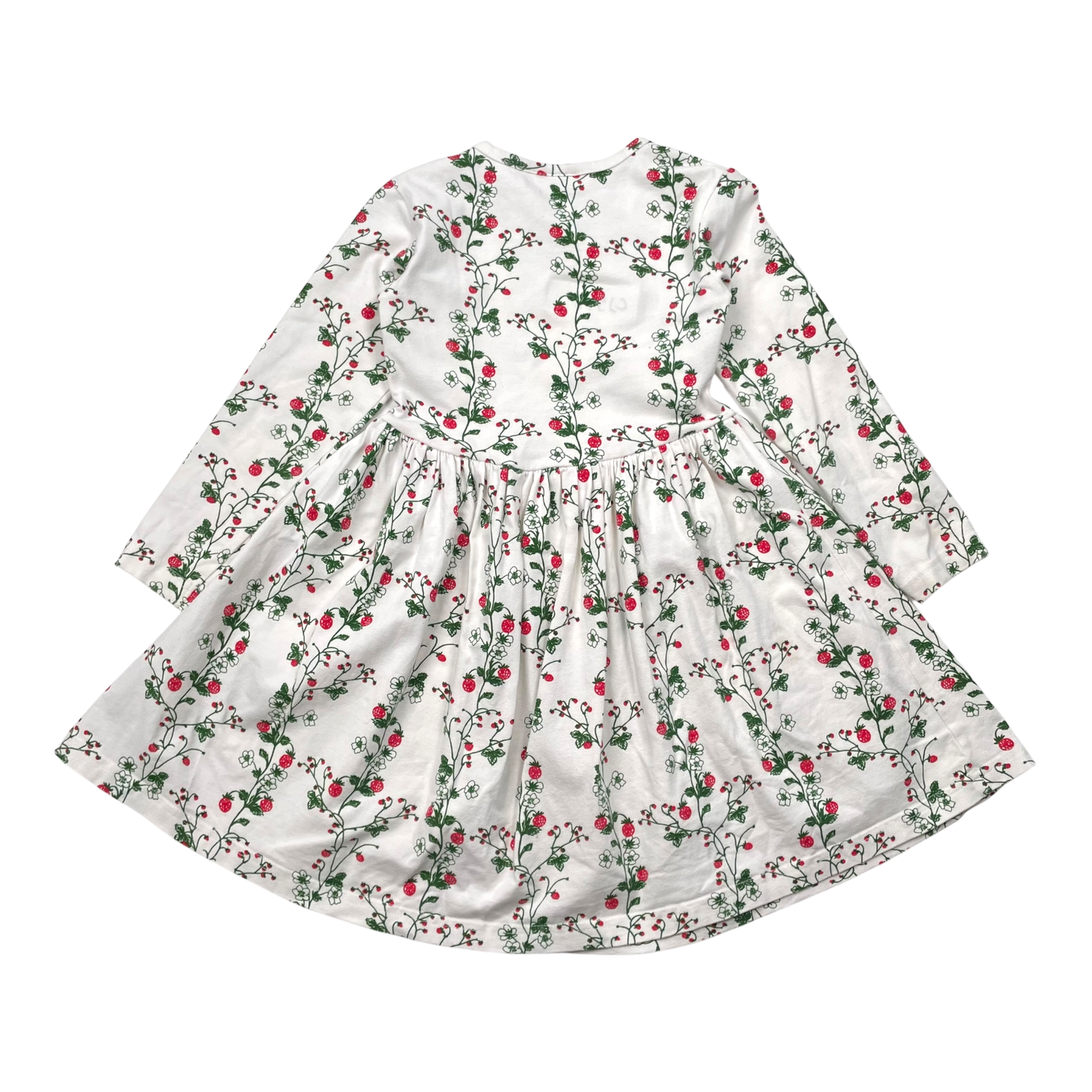 Mainio dress, strawberry | 98/104cm