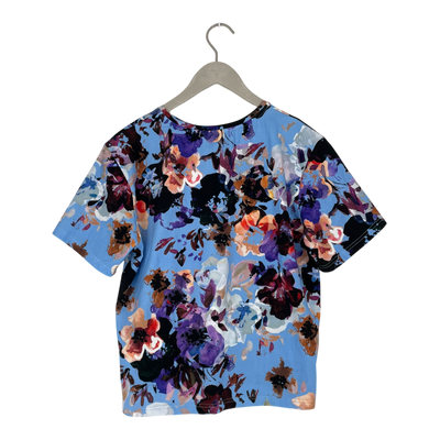 Kaiko t-shirt, sky blue anemone | woman M