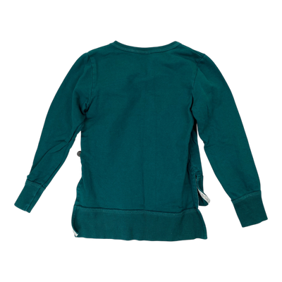 Mainio sweatshirt, teal | 110/116cm