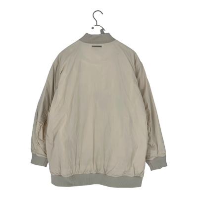 Embassy of Bricks and Logs philly bomber jacket, pale sand | unisex S