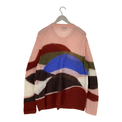 COS mohair knit, pink | woman L