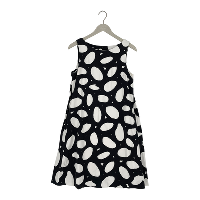 Marimekko nenio dress, black/white | woman 36