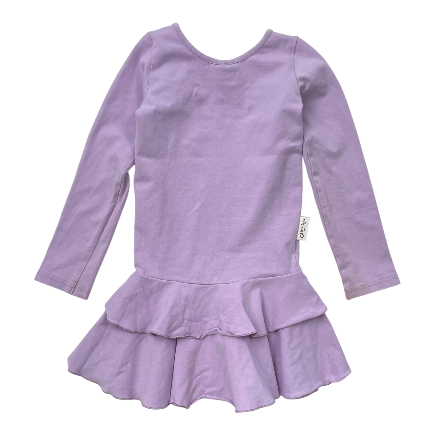 Gugguu frilla dress, lavender | 92cm