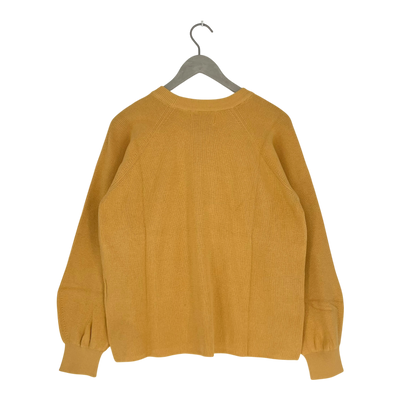 Makia ronya knit sweater, mustard | woman S