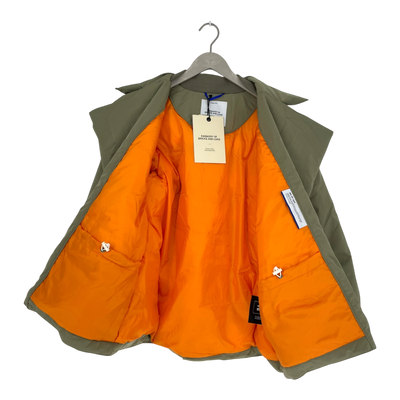 Embassy of Bricks and Logs avalon puffer jacket, pale olive | unisex S