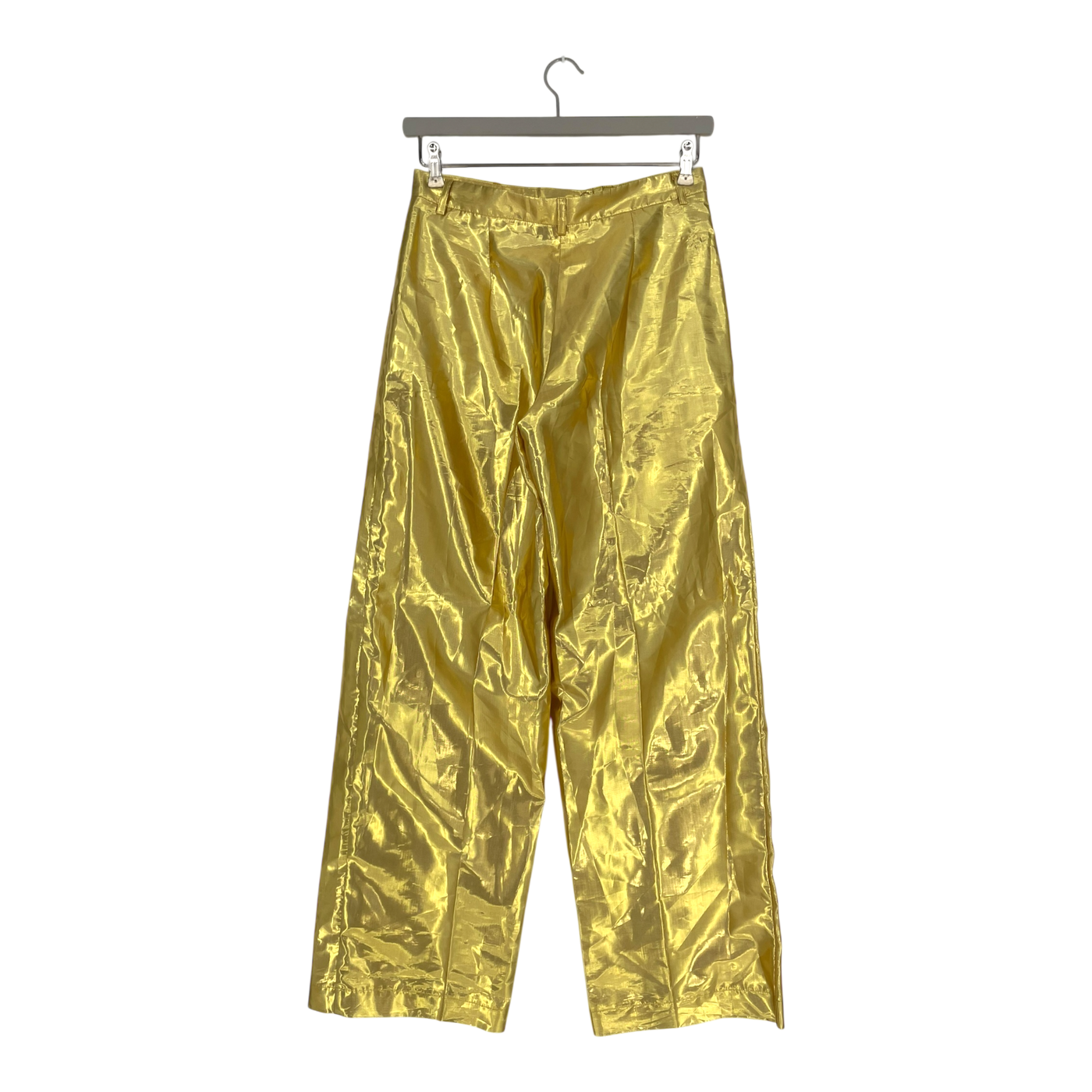 Vimma metal pants, golden | woman S/M