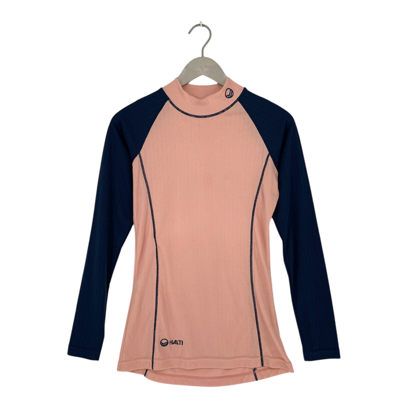 Halti baselayer set, pink / navy blue | woman 36