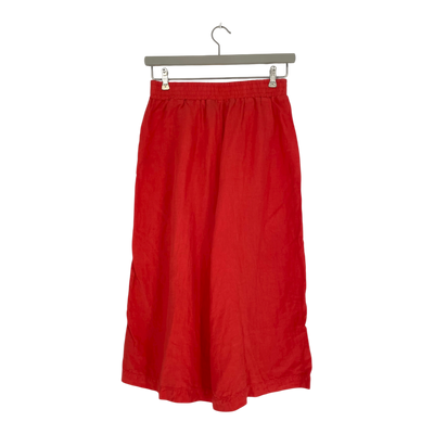 Papu linen culottes, red | woman M