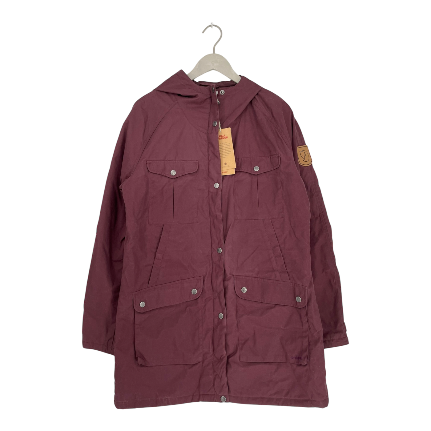 Fjällräven greenland parka, plum | woman L