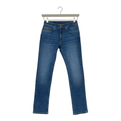 Mud Jeans Faye low slim jeans, authentic indigo | woman 27/32