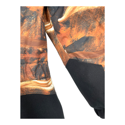 Reima kurikka winter overall, brown/black | 122cm