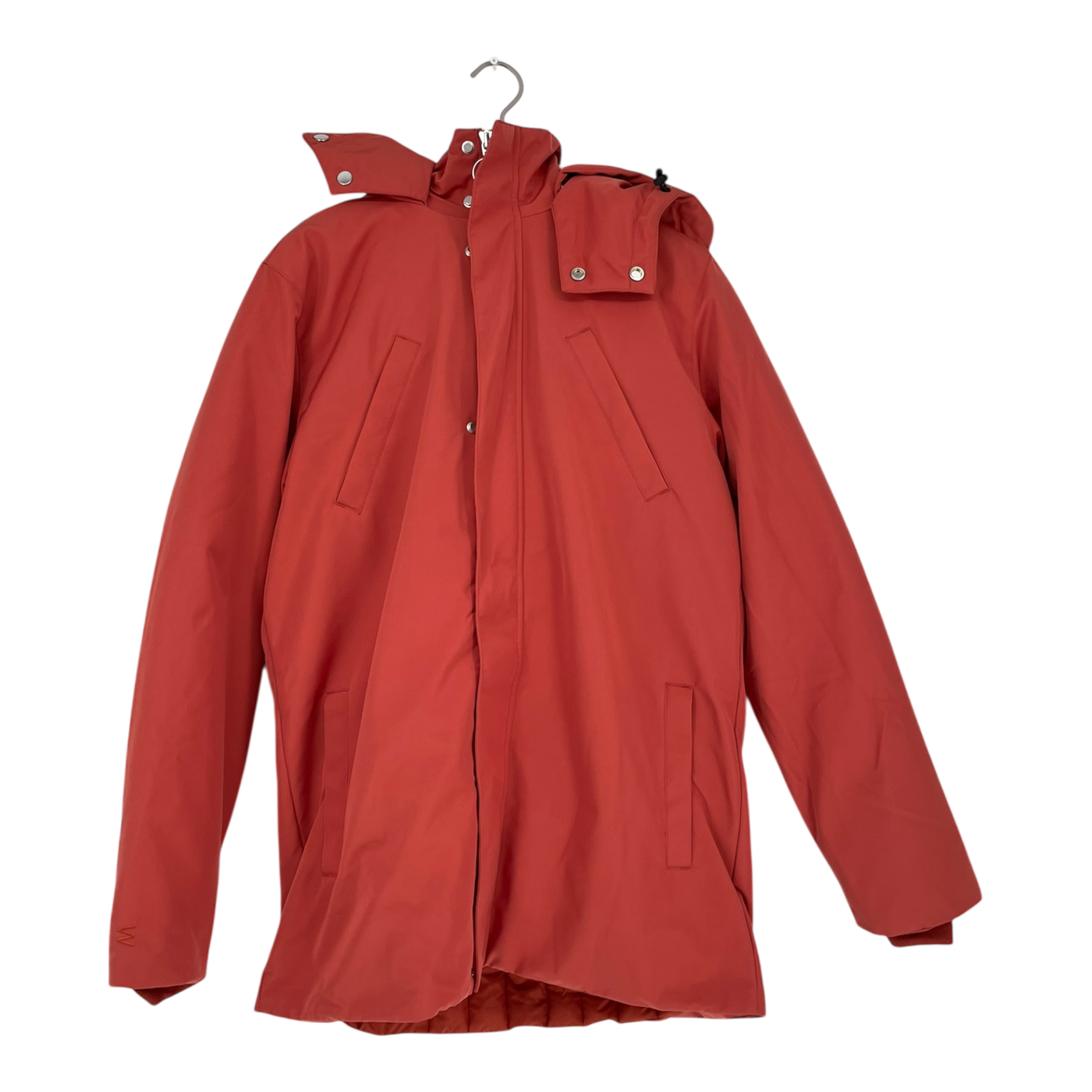 Embassy of Bricks and Logs fairview parka jacket, red | unisex L
