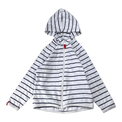 Reima hafen UV zip hoodie, stripes | 110cm