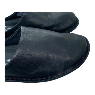 VIBAe Roma leather slippers, preto black | 39