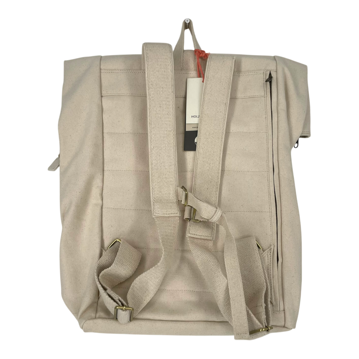 Holzrichter canvas backpack, cream
