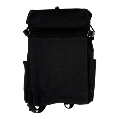 Holzrichter canvas backpack, black