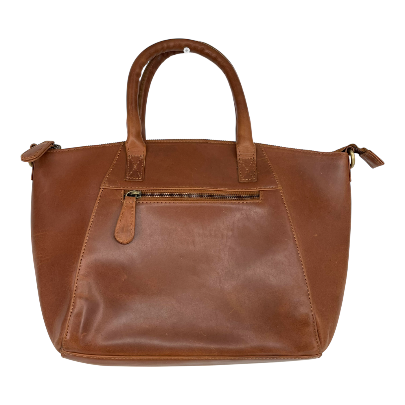 Holzrichter leather bag, caramel