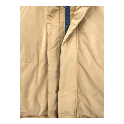 Embassy of Bricks and Logs puffer jacket, mustard | unisex L