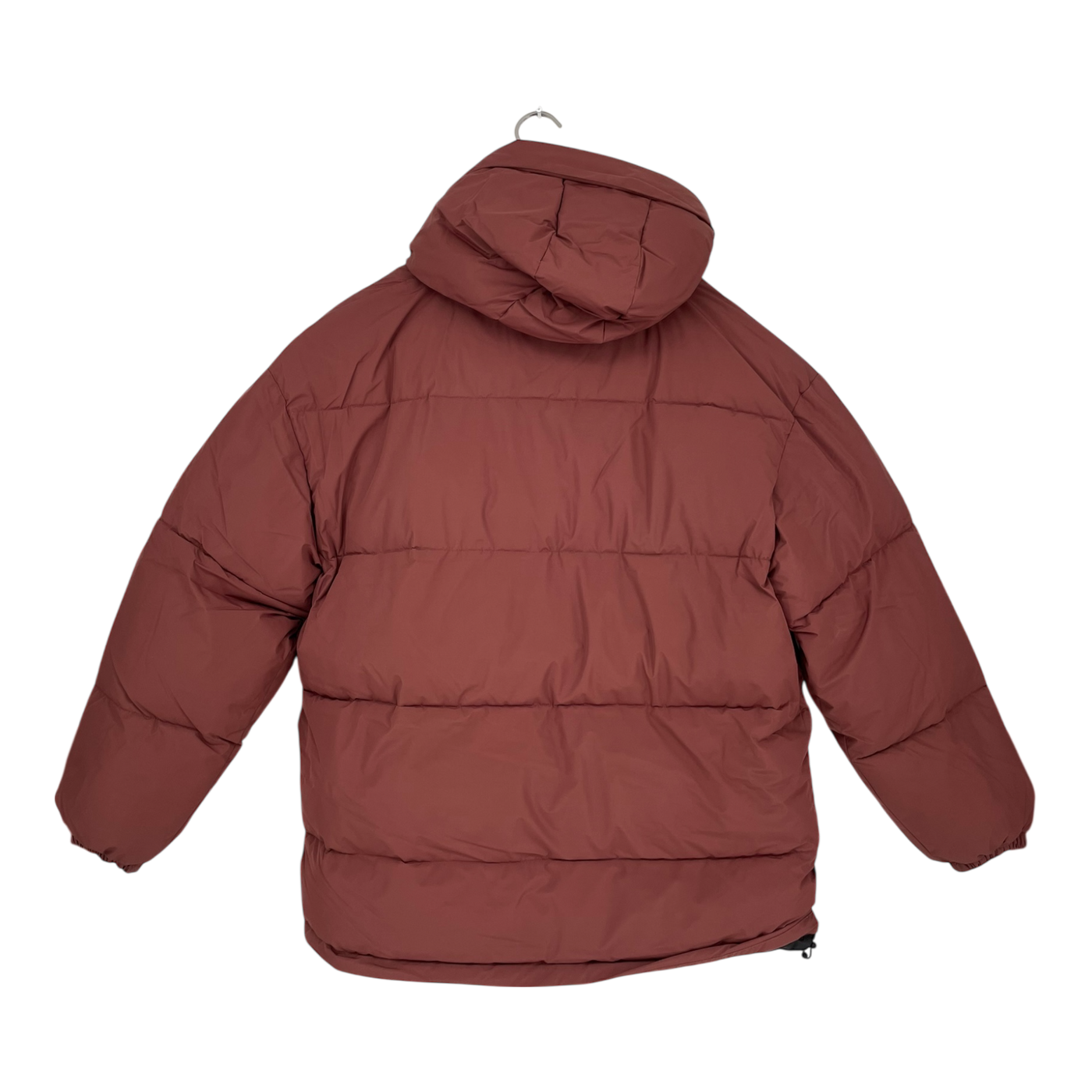 Embassy of Bricks and Logs nyland puffer jacket, burgundy | unisex L