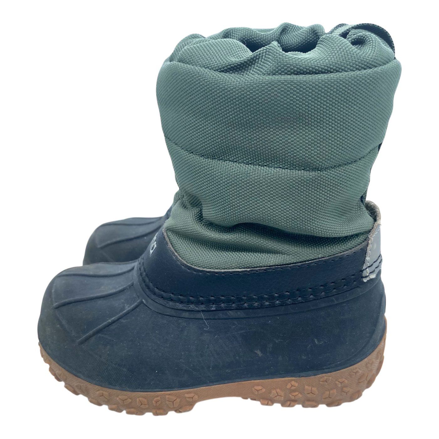 Reima loskari winter duck boots, forest green | 25