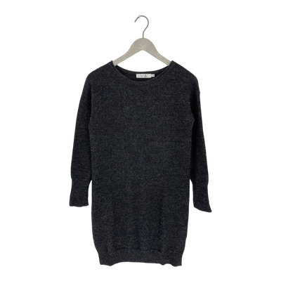 Alpa knit dress, grey | woman XS