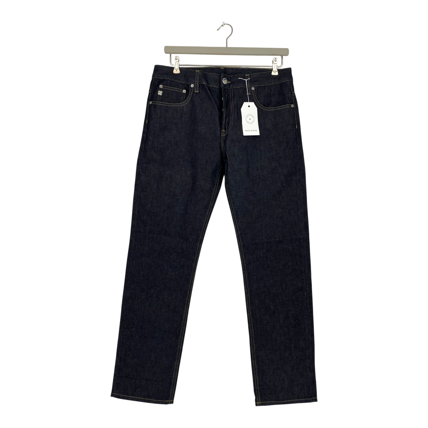 Mud Jeans bryce straigt jeans, dark denim | man 33/32