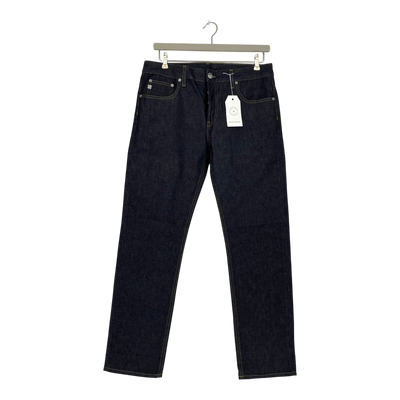 Mud Jeans bryce straigt jeans, dark denim | man 33/32