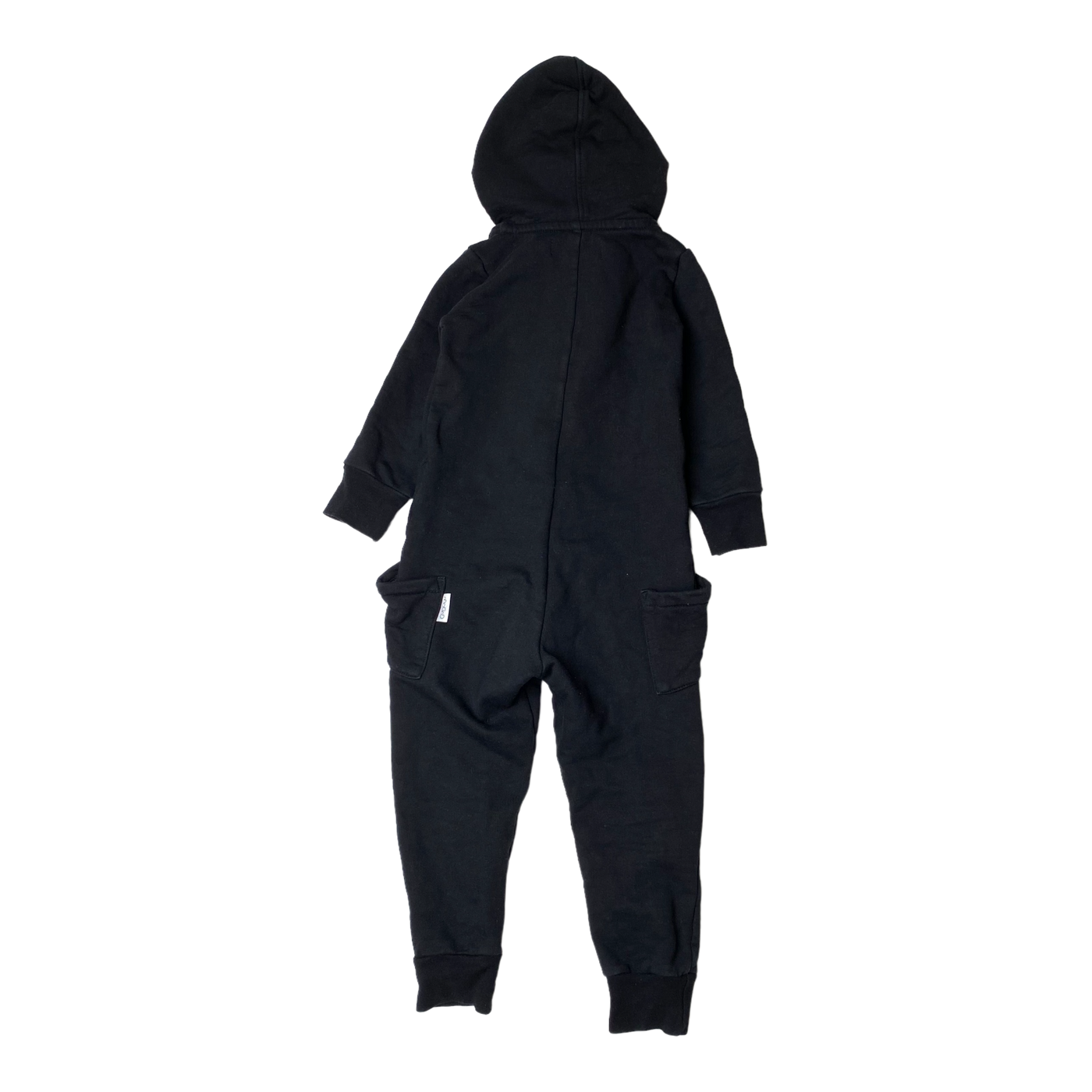 Gugguu sweat jumpsuit, black | 104cm