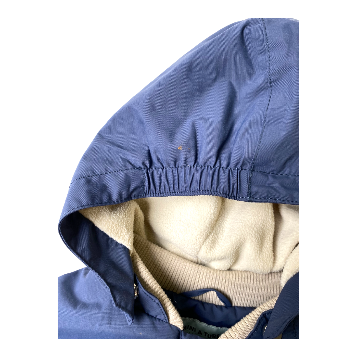 Miniature midseason jacket, midnight blue | 122cm