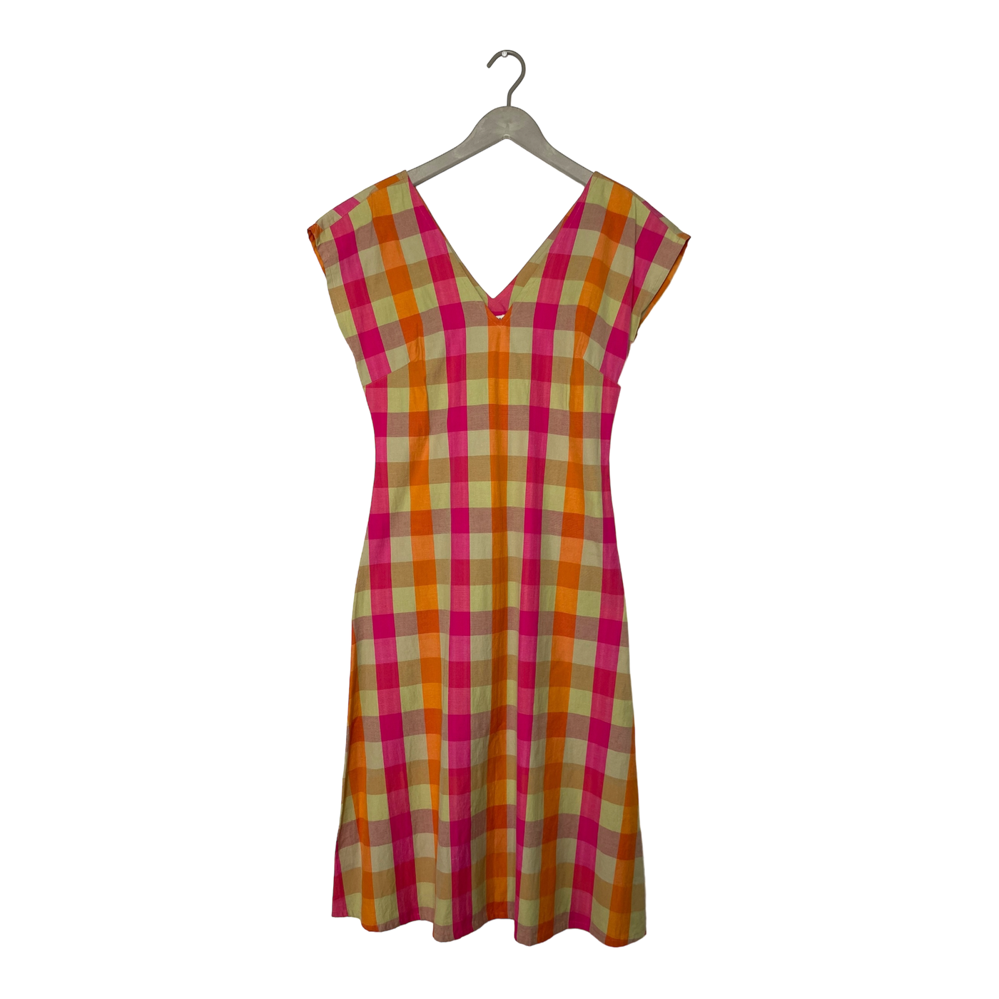 People Tree woven dress, gingham | woman S