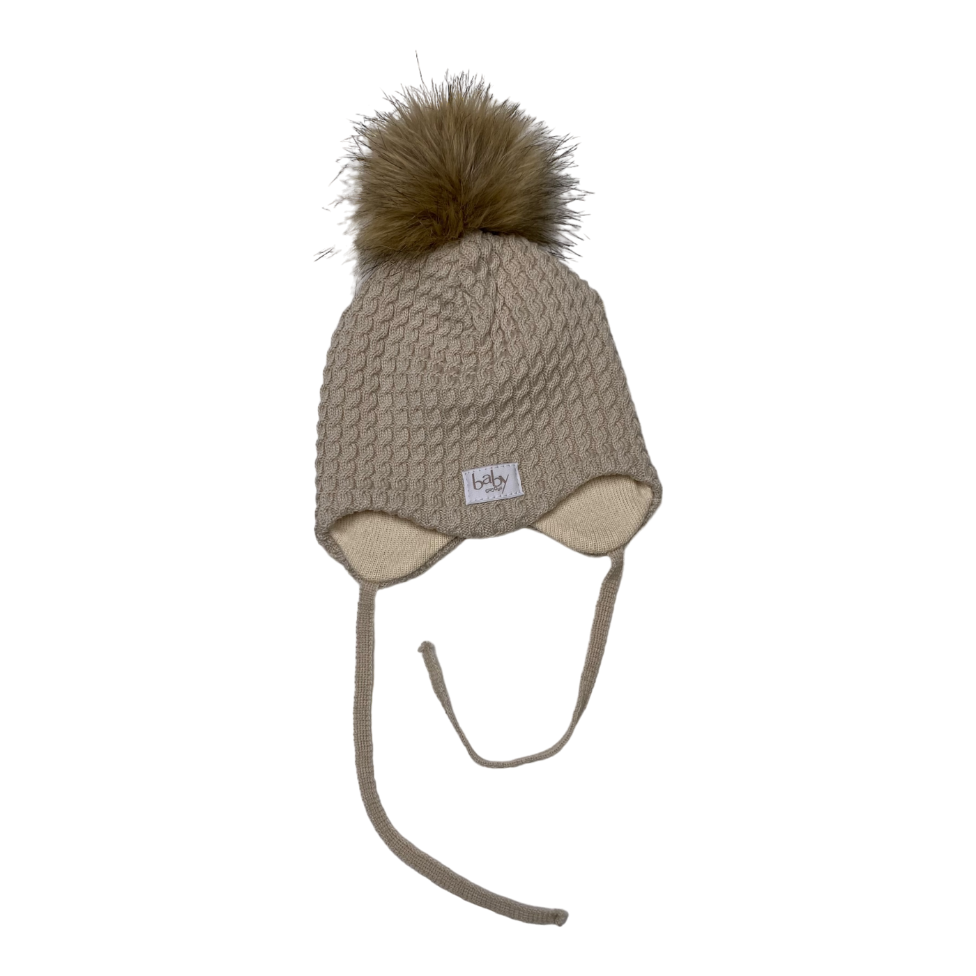 Gugguu merino wool beanie, wheat | 35-40cm