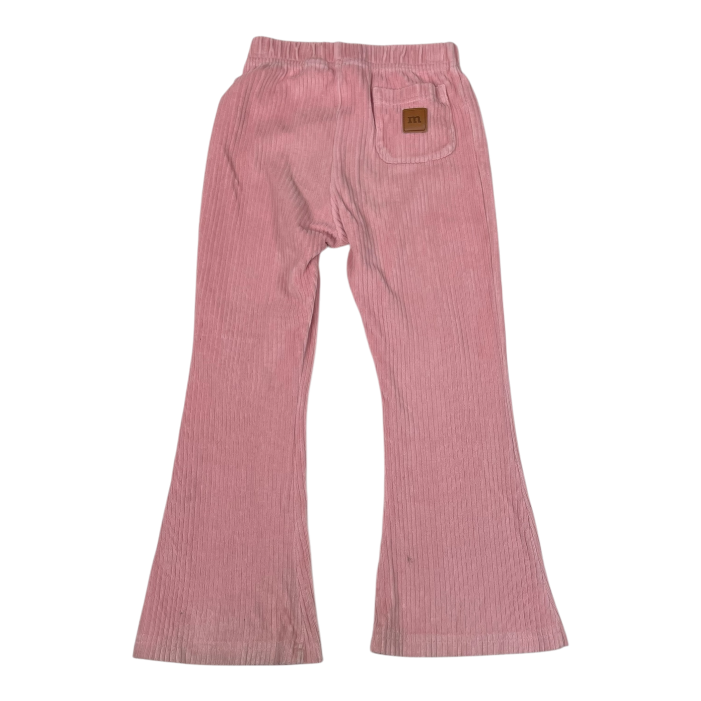 Metsola velour pants, pink | 110/116cm