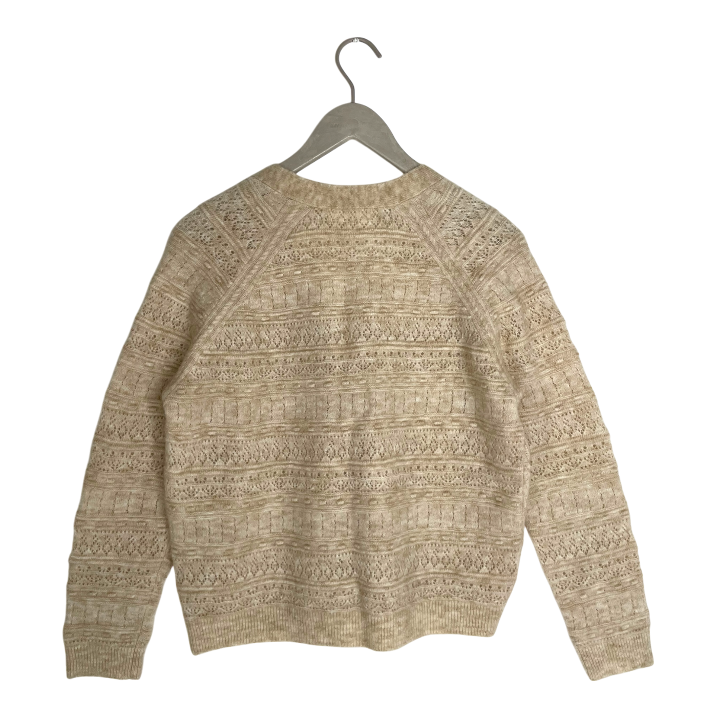 Sézane wool mix cardigan, wheat | woman S