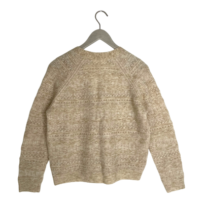 Sézane wool mix cardigan, wheat | woman S