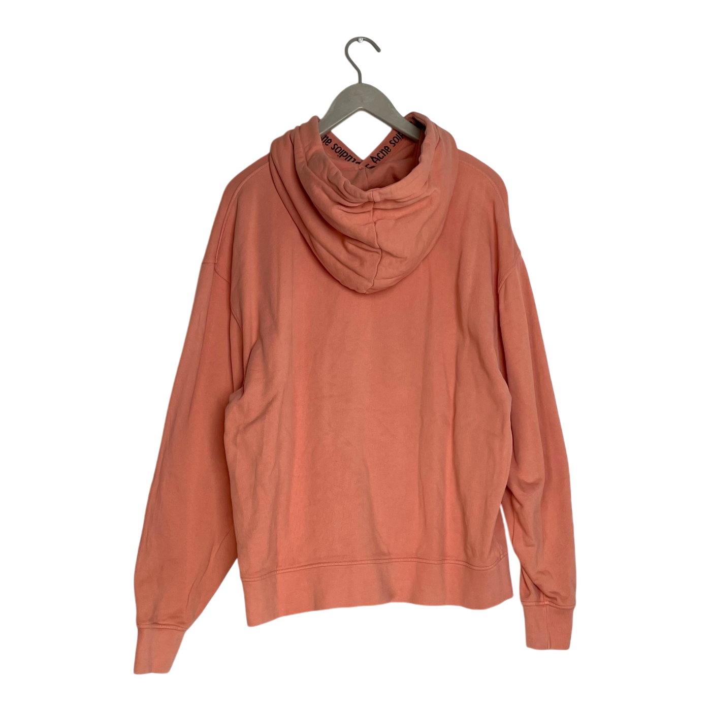 Acne Studios yala as rib hoodie, salmon | woman XXS