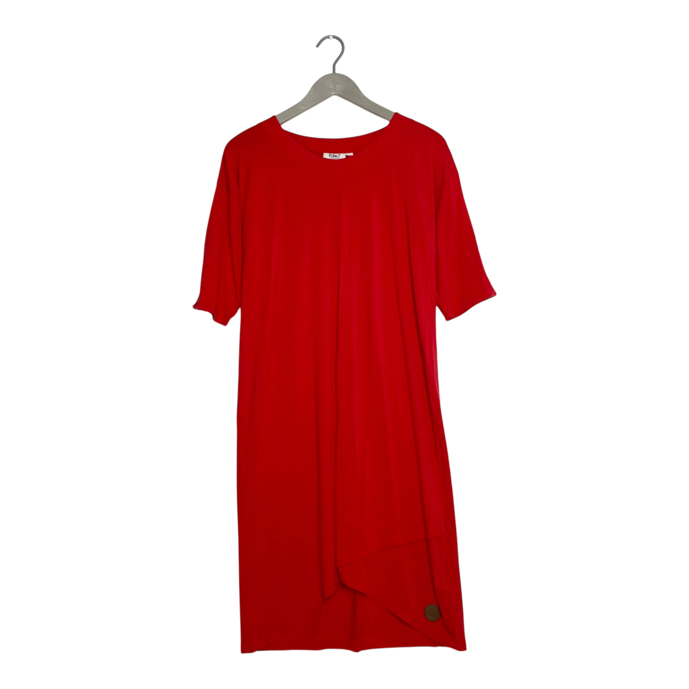 Blaa tricot dress, red | woman S