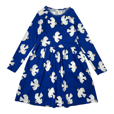 Mini Rodini x Wrangler dress, bird | 128/134cm