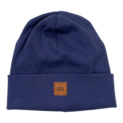 Metsola rib beanie, royal blue | 5-6y