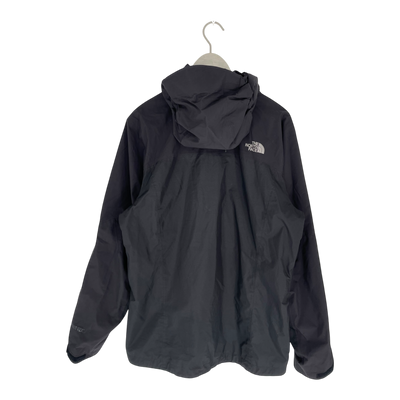 The North Face shell jacket, black | man L