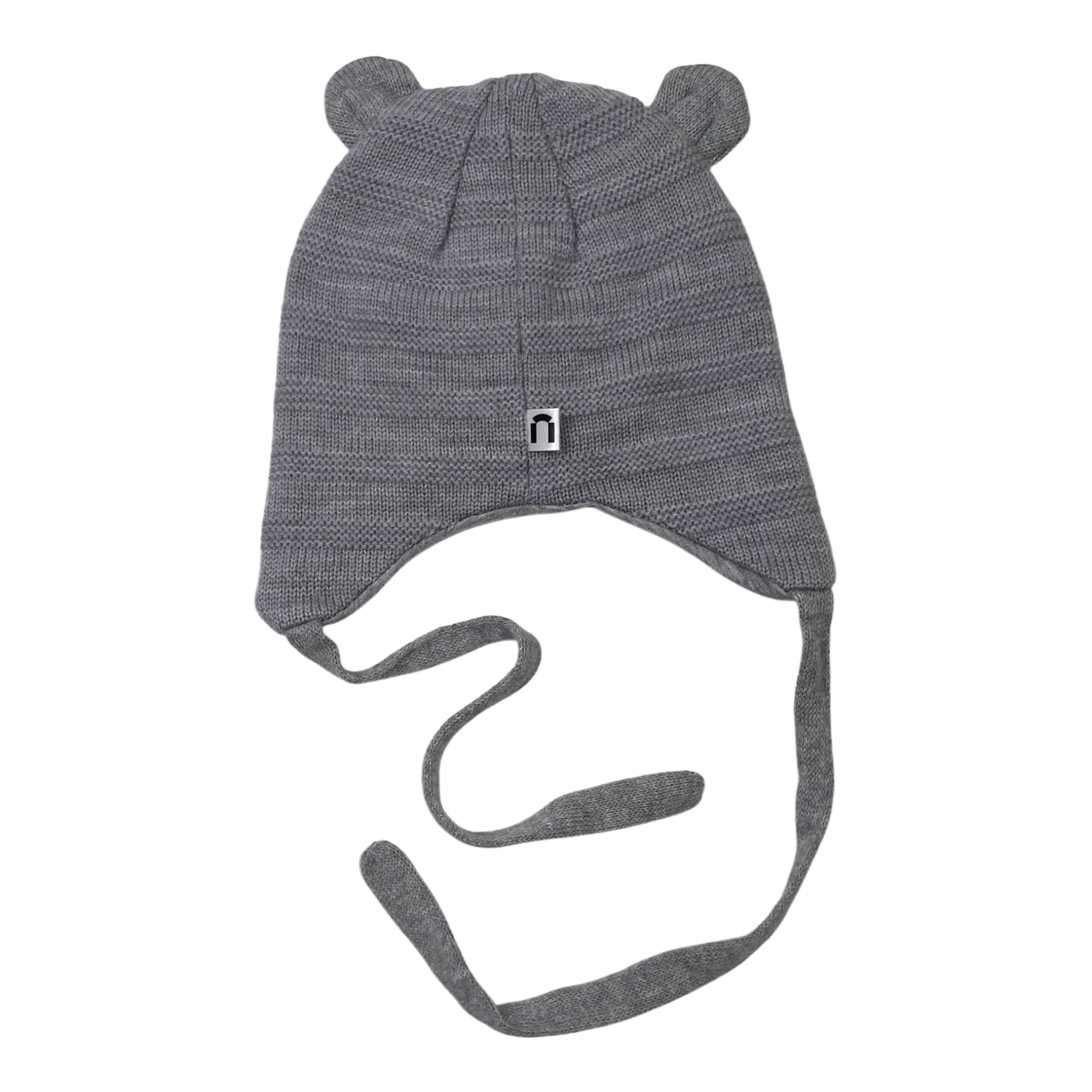 North Outdoor merino wool beanie, grey | 46/48cm