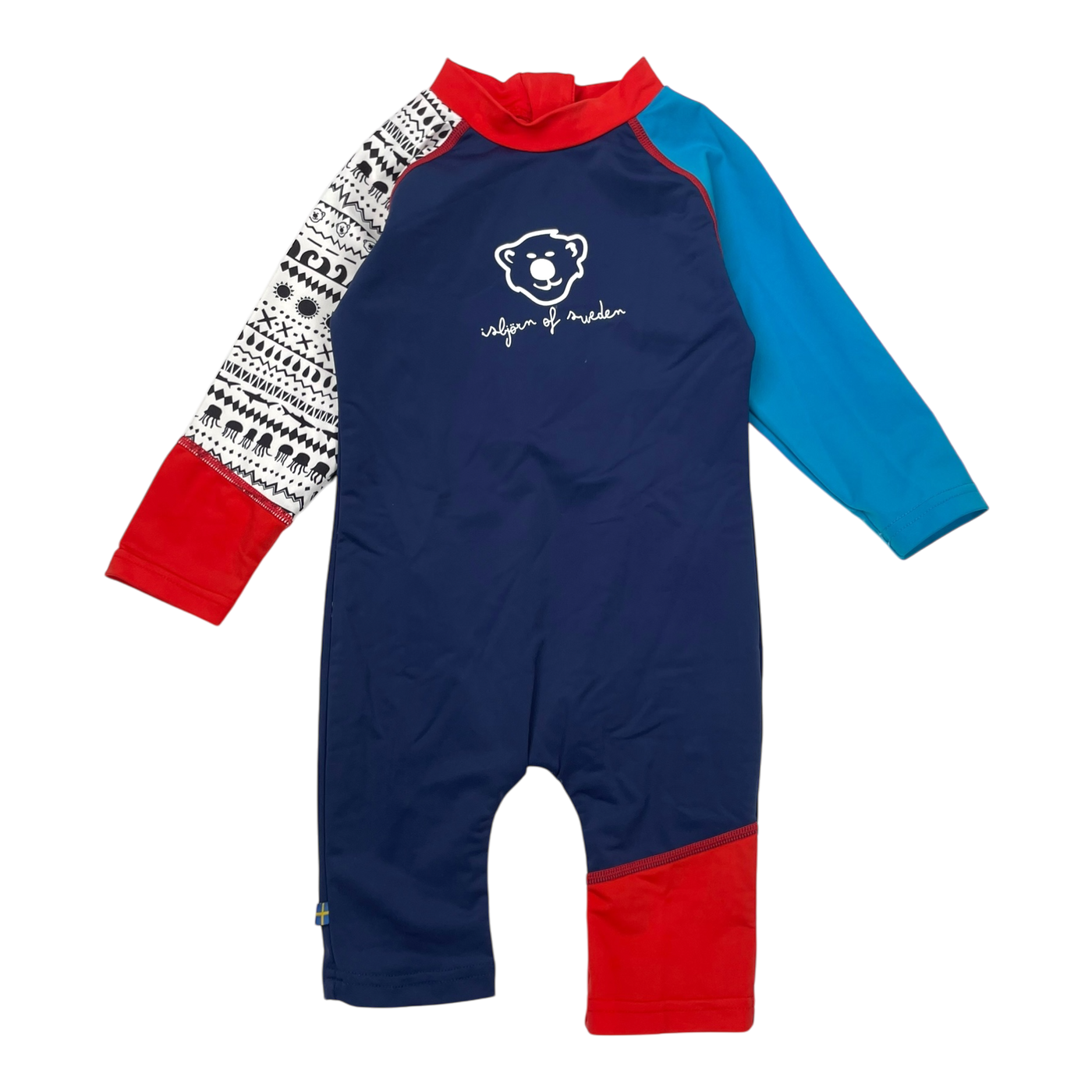 Isbjörn swimsuit, blue | 86/92cm
