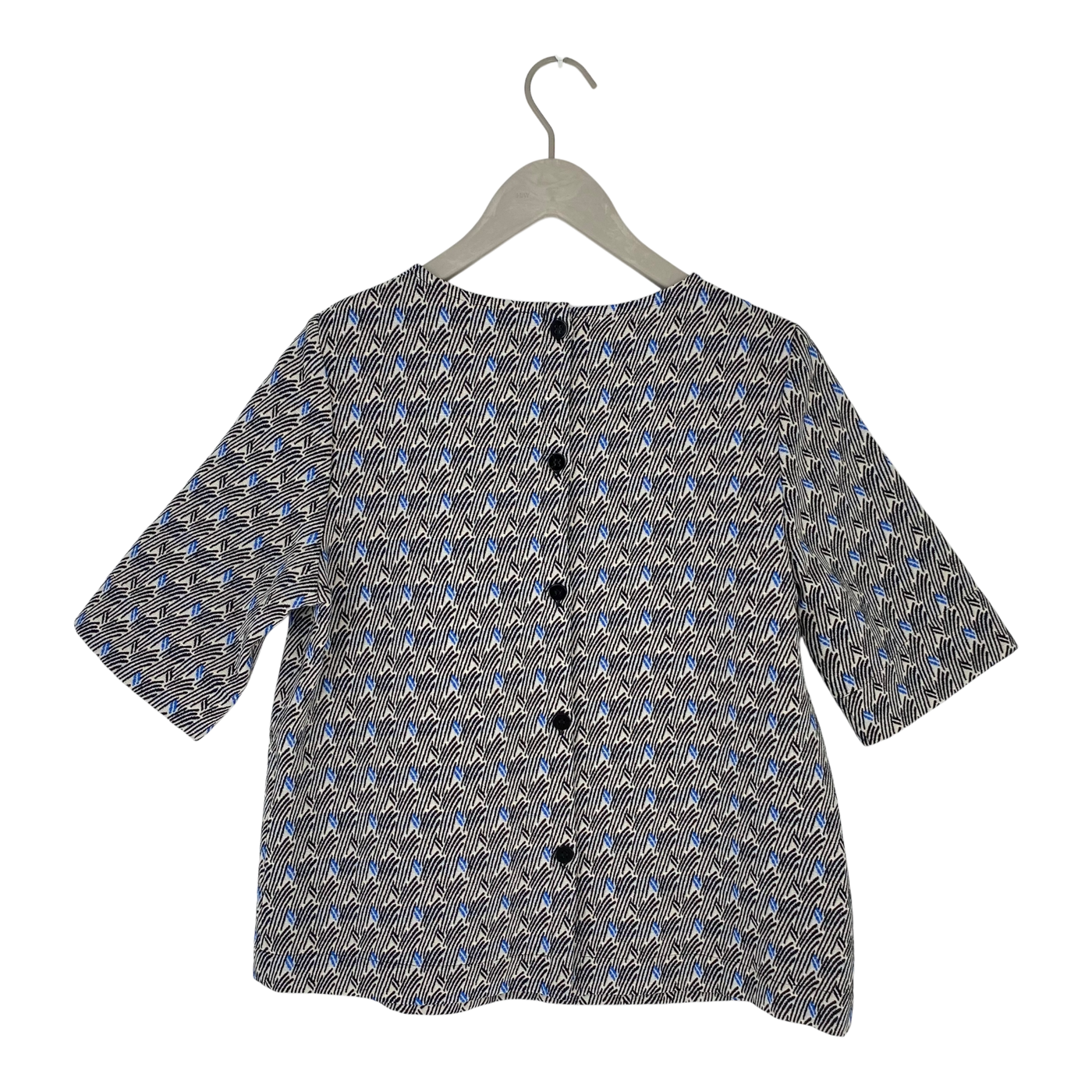 R-Collection shirt, black/white | woman S