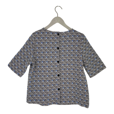 R-Collection shirt, black/white | woman S