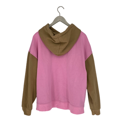 R/H mickey hoodie, pink & blue | woman XL