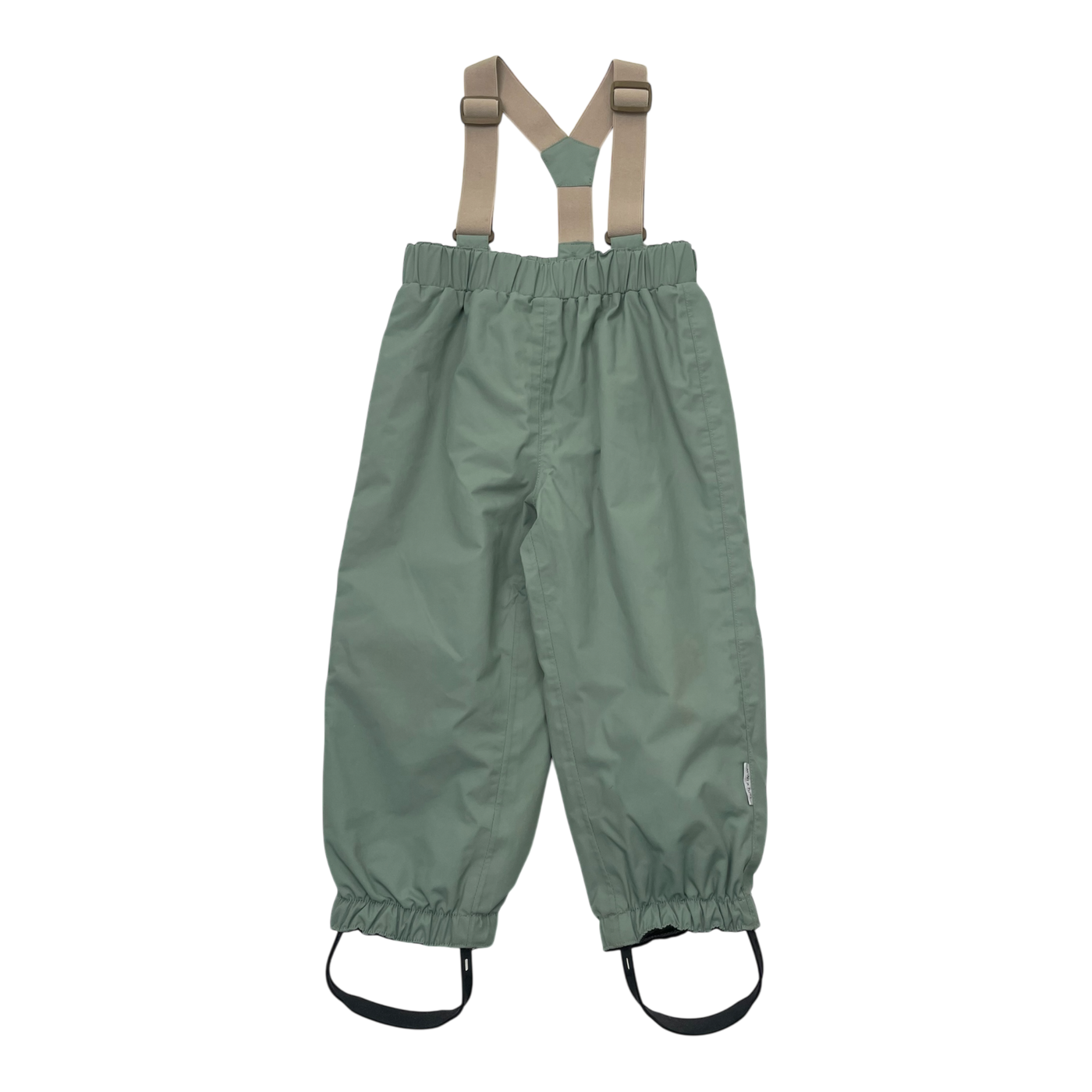 Mini A Ture midseason shell pants, tea green | 92cm