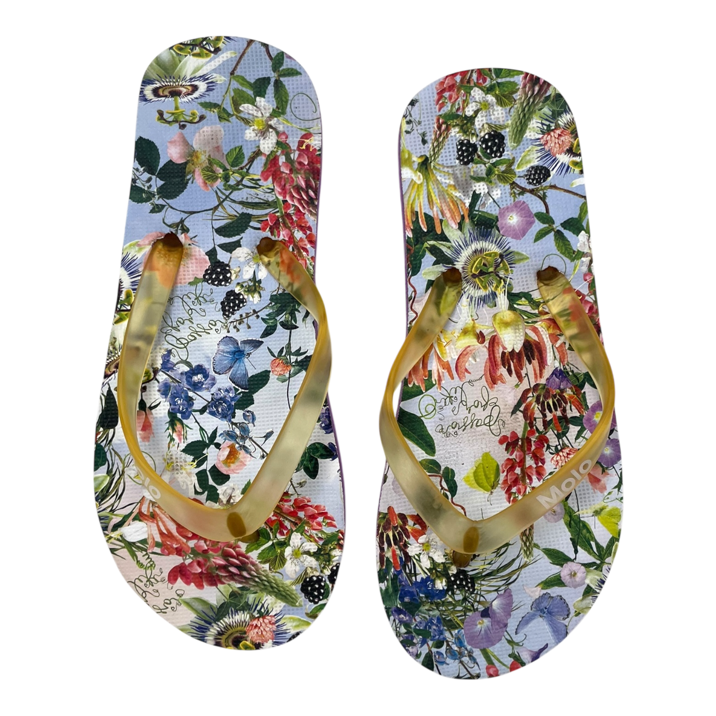 Molo flip flop sandals, flowers | 30