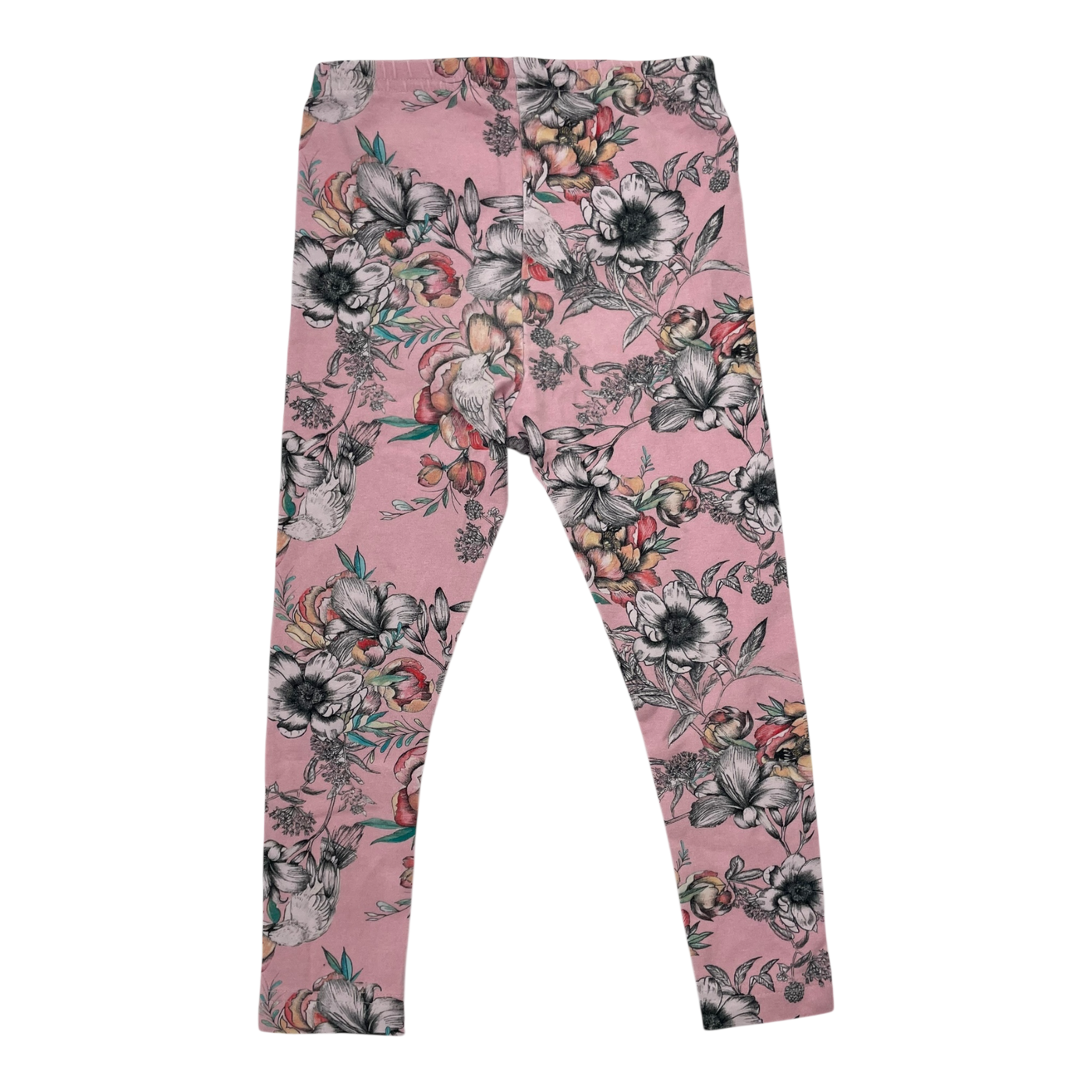 Metsola leggings, flowers | 98/104cm