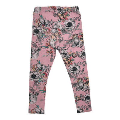 Metsola leggings, flowers | 98/104cm