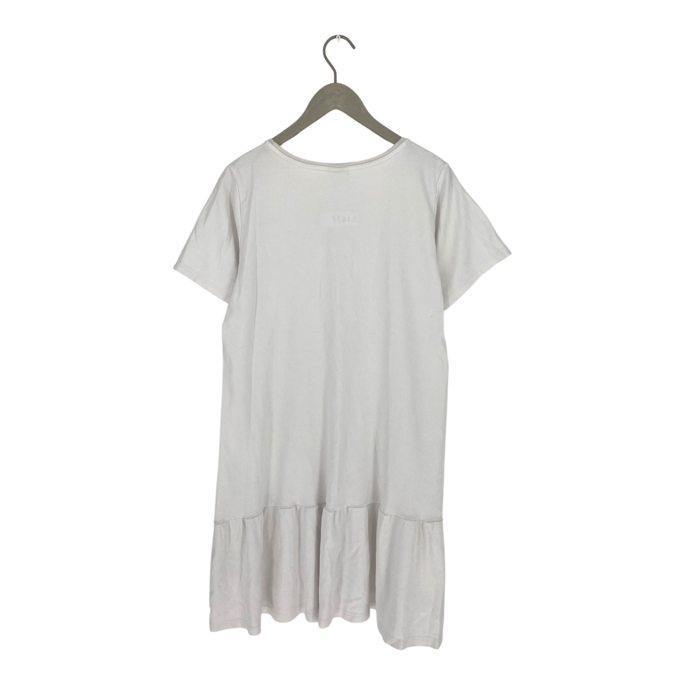 Kaiko ruffle t-shirt dress, white | woman M