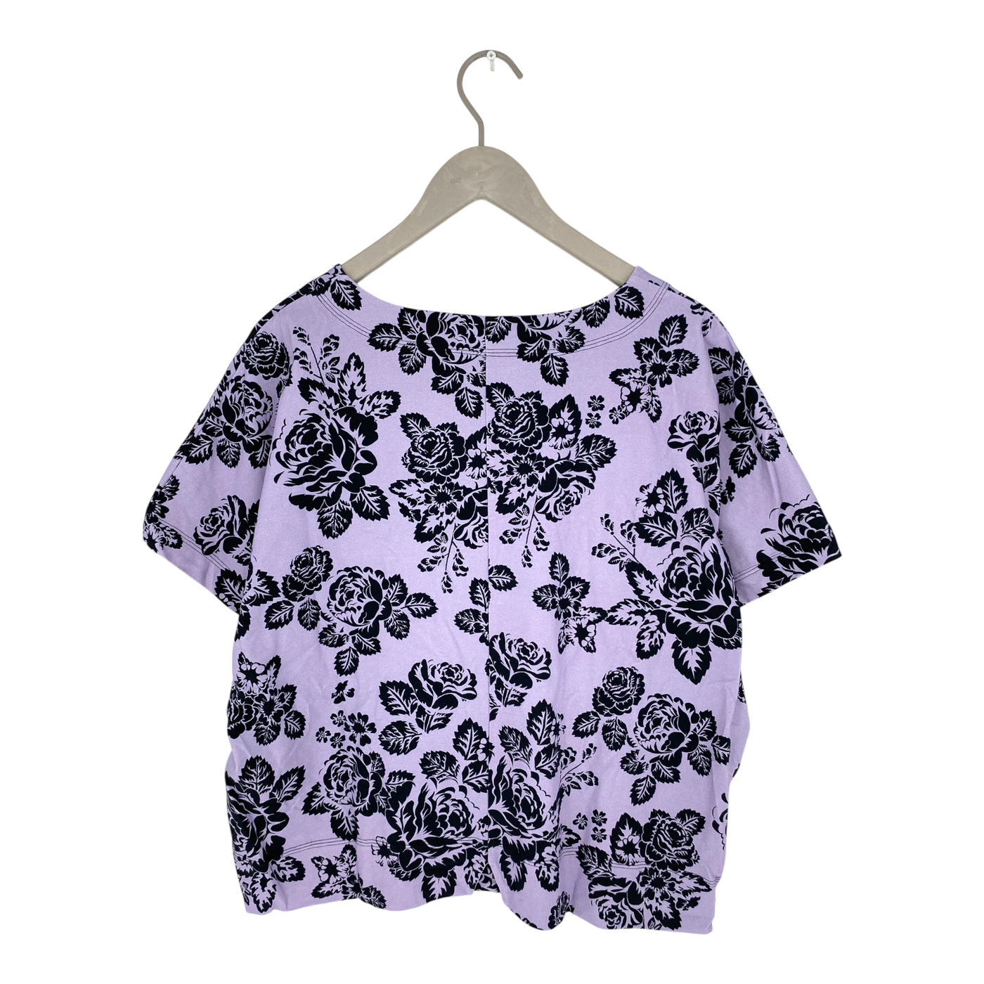 Ommellinen kolmio t-shirt, babushka roses | woman XXL
